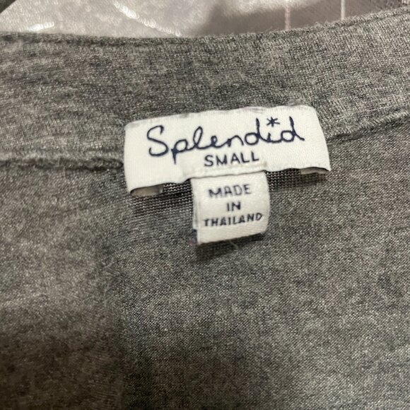 SPLENDID Shorts Romper w 3/4 Sleeves - Best for Travel - Size S (Read Descript.) - Picture 7 of 8